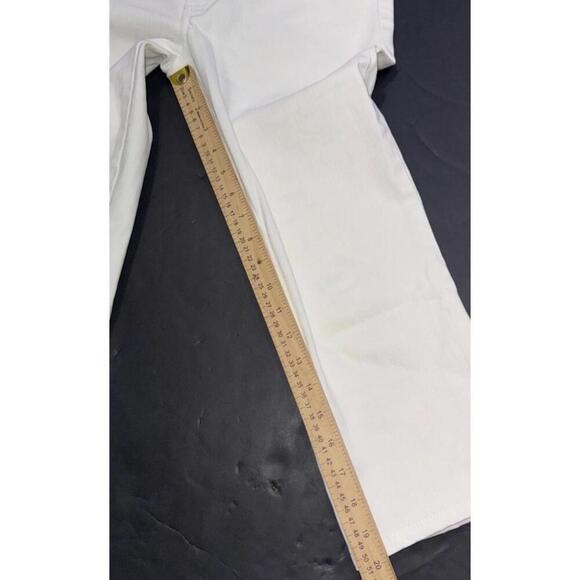 Lilly Pulitzer Palm Beach Fit Minimalist White Capri Pants Preppy Resort Wear 0 - Picture 7 of 13